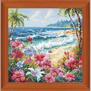 Letistitch Paradise Kit & Frame Counted Cross-Stitch