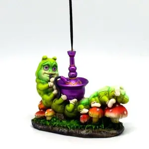 Caterpillar Incense Holder