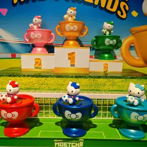 HELLO KITTY x MINILIKE Style Cute Energy Soccer Match Series Moetch Light-up Toy Blindbox