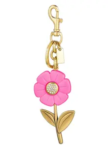 Elegant Floral Keychain Flowers, Luxurious Simple Design, Fashionable Cute Accessory, Ideal Birthday Gift, Floral Pattern Keychain