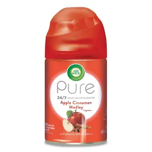 Air Wick Freshmatic Ultra Automatic Spray Refill, Apple Cinnamon Medley, 5.89 oz Aerosol Spray
