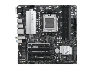 ASUS Prime B650M-A AX II AMD B650(Ryzen 7000) Micro-ATX motherboard(DDR5 6400+(OC) , PCIe 5.0 M.2 support, 2.5Gb Ethernet, Wi-Fi 6, DisplayPort, HDMI,USB 3.2 Gen 2 ports, front USB 3.2 Gen 1 Type-C, BIOS FlashBack, CEC Tier II ready)