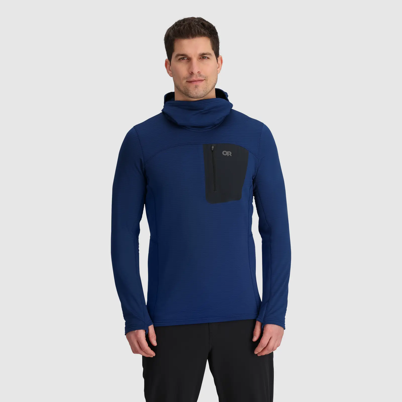 Outdoor Research Men's Vigor Grid Fleece Pullover Hoodie
