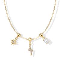 Lightning Bolt - Yellow Gold