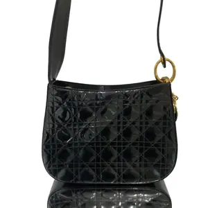 Pre-owned Patent Leather Shoulder Bags DIOR Patent Leather