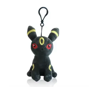 Umbreon 6" Bakpack Hanger Attachable plush Charm Stuffed Toy Hanger Soft Snuggle Companions for Christmas