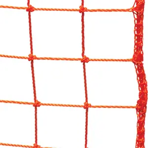 212 MAIN Lacrosse Replacement Net with Bungee Loops, Orange PE Mesh Rebound Target for Rebounding Balls, Rebounds Balls