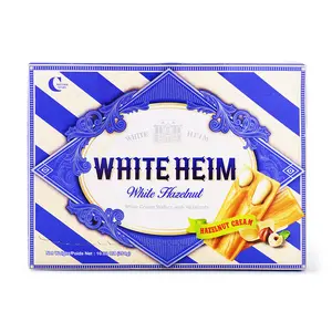 Crown White Heim White Cream Wafers with Hazelnuts 284 g