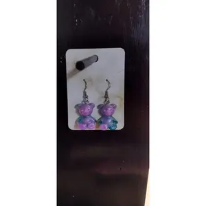 Gummy Bear Earrings In A Variety of Colors