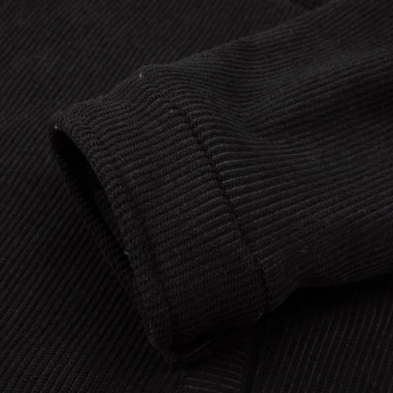 Men's Winter Corduroy Fleece Lined Thick Warm Workwear Jacket with Multiple Pockets, Suitable for Office and Commuting, Outdoor Sports Winter Coat