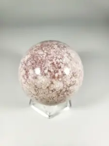 Pink Amethyst Sphere Home Décor