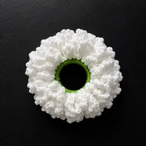 Ruffle Gajra Scrunchie