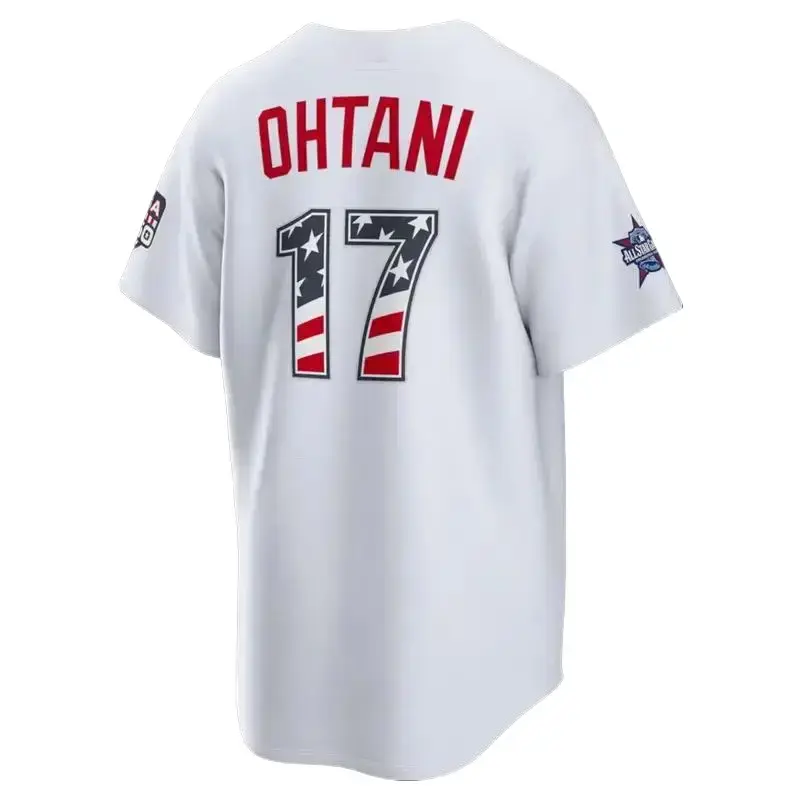 Shohei Ohtani #17 USA 250 Los Angeles Baseball Jersey 2026 – All-Star Edition Stars & Stripes Stadium Shirt, Unisex Fan Replica Jersey, Patriotic Game Day Apparel Gift