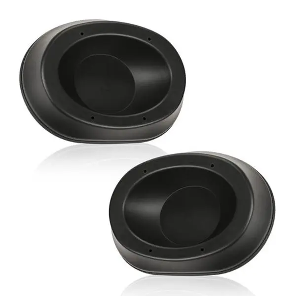 G-PLUS Heavy-Duty 6x9 in Angled Mount Speaker Pod Adapter Box - Car Audio Accessories, Upgraded Brand-New Support Spacer for Cars/Trucks Rear Deck Door, ATV Marine Fit