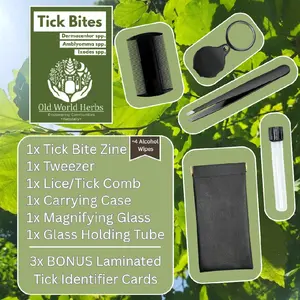 5+ Piece 'Tick Talk' ID & Removal Kit