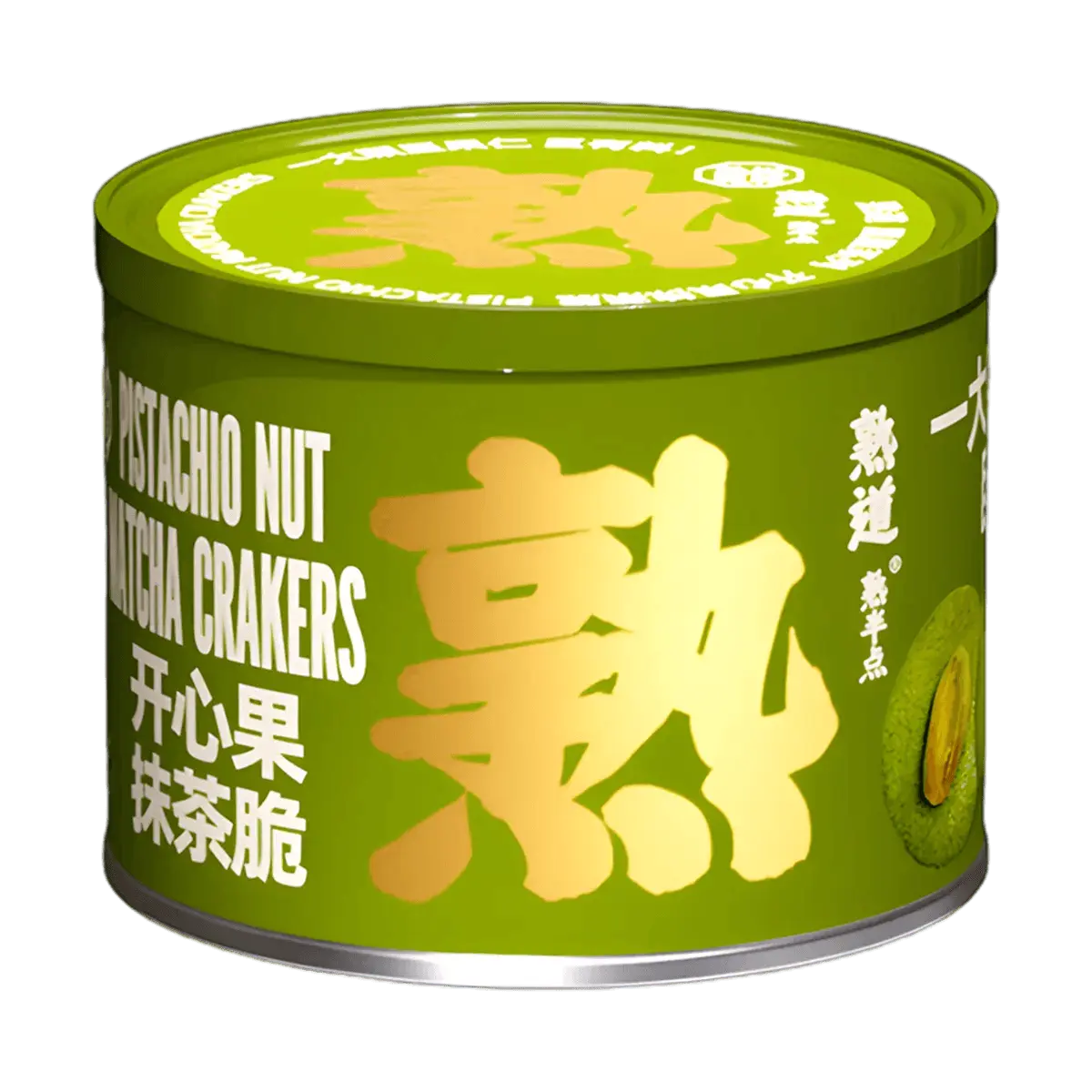 SHUDAO Pistachio Matcha Crunch Cookies 120g | Healthy Snack with Clean Ingredients | Crispy & Flavorful | Li Jiaqi Live Stream Favorite