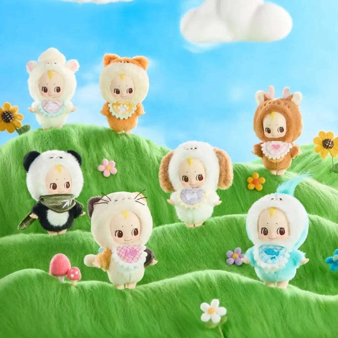 Kewpie Fluffy Kindergarten Series Vinyl Plush Blind Box Viral Cute Collectible Ornament Sweet Birthday Holiday Surprise Gift For Girls & Boys