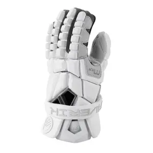 Maverik Max Lacrosse Gloves - White