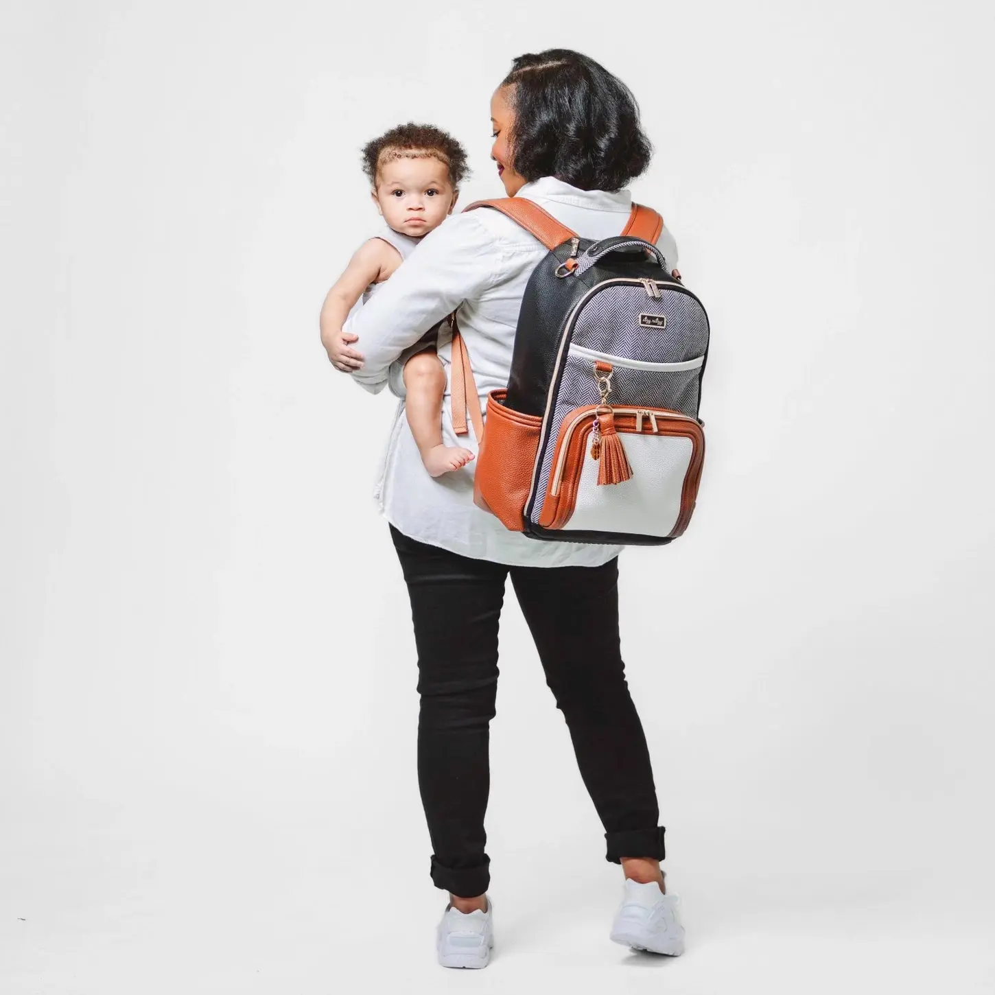 Coffee and Cream Boss Plus Backpack Diaper Bag