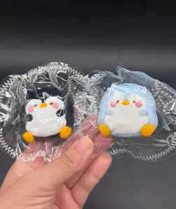 Cute fat penguin mini Taba (blue/black)