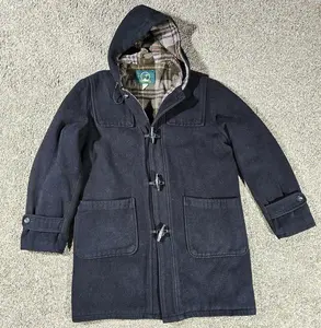 Vintage Ozark Trail flannel lined zip Hooded jacket USA MADE
