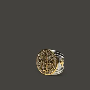 San Benito Ring Stainless Steel - Elegant Simplicity Sleek Modern Design for Everyday Wear Durable Polished Finish Versatile Accessory