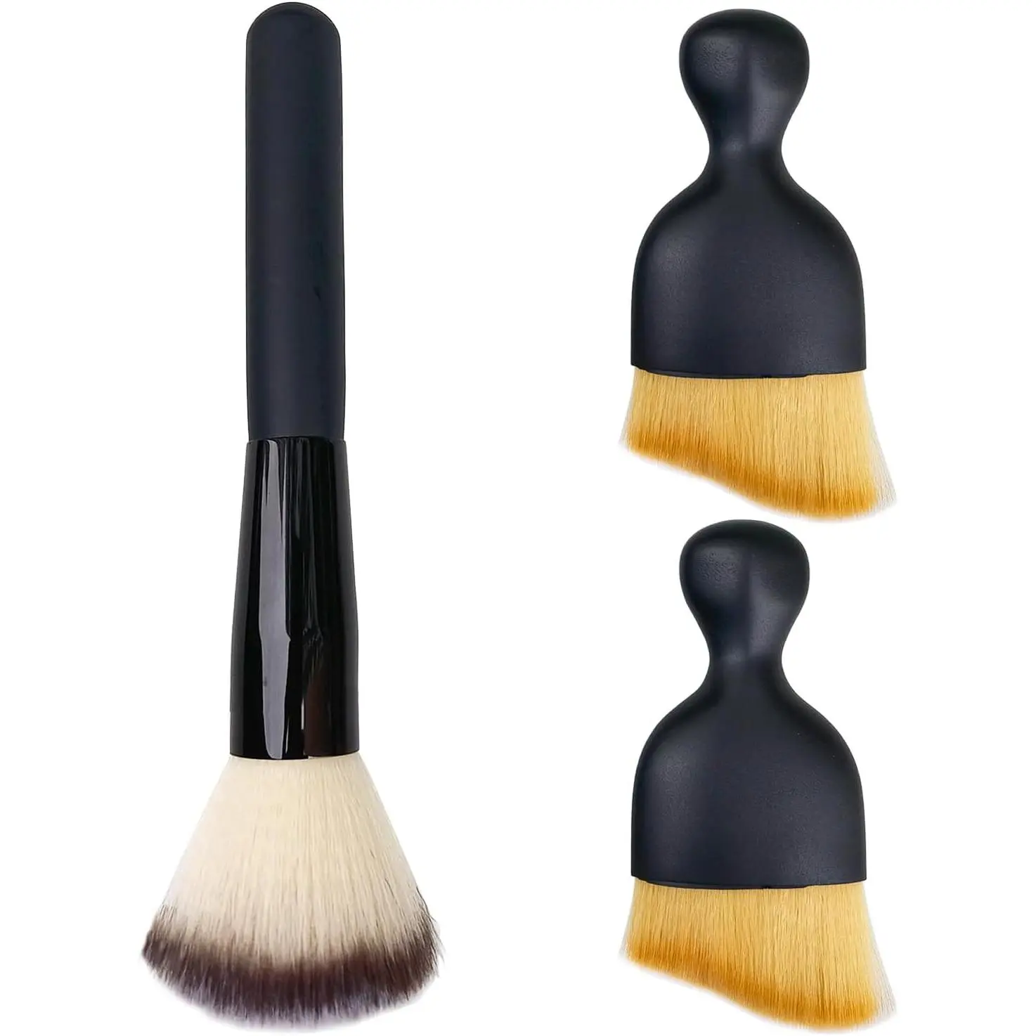3 Pack Microfiber Duster, Small Dust Brushes,  Duster, Soft Fibers, Efficient Dust Removal, Cleaning Tool  for Computers, Keyboards,  Interior, Photo Frames, Digital Devices