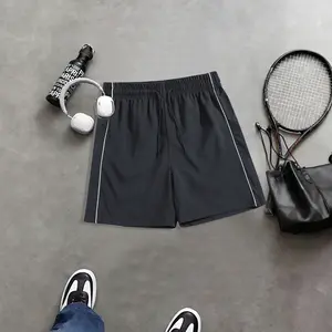 Men’s Summer Striped Casual Shorts – Loose Fit, Versatile Athletic Style