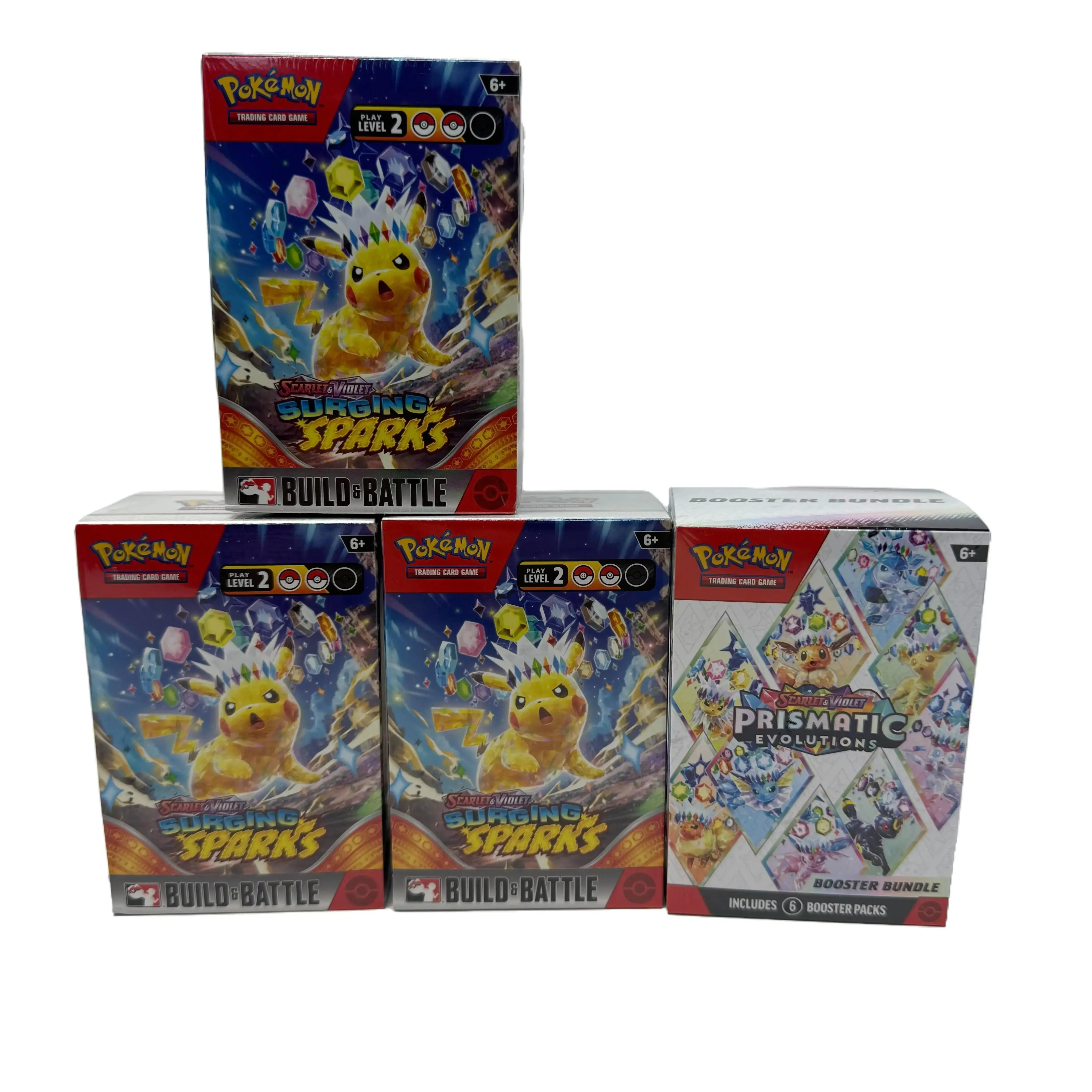 Pokmon 18 Pack Energy Break - 12x Scarlet & Violet Surging Sparks Booster  Packs and 6x Prismatic Evolutions Booster Packs - TikTok Shop