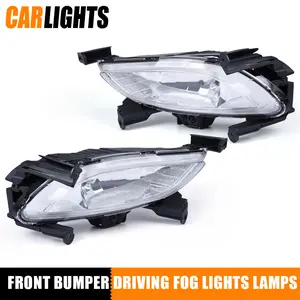 Front Bumper Driving Fog Lights Lamps Fit For 2011-13 Hyundai Sonata LH&RH