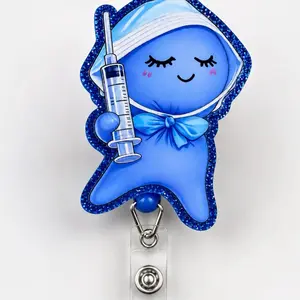Little Blue Glove Hero Badge Ree