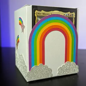 WUBRG Rainbow MtG Handmade Deck Box