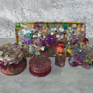 Sparkly ashtray set