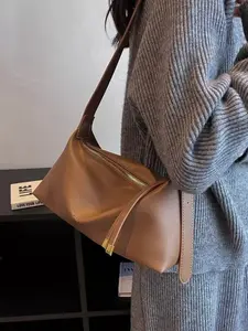 Women's Crossbody Bag 2026 New Trendy Fashion Retro Dumpling Shape Shoulder Armpit Bag, Unique Texture Single-Shoulder Handbag