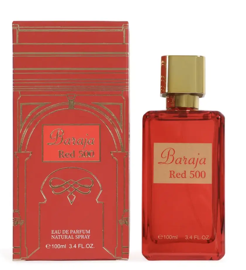 Baraja Red 500 Eau de Parfum Natural Spray Perfume for Women 100ml/3.4fl.oz.