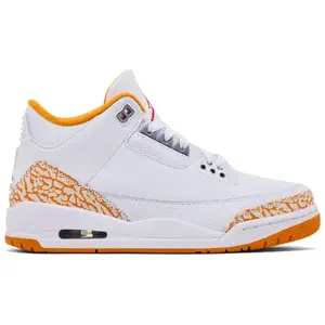 Nike Air Jordan 3 Retro Orange Citrus Women's Fashion Shoes New
