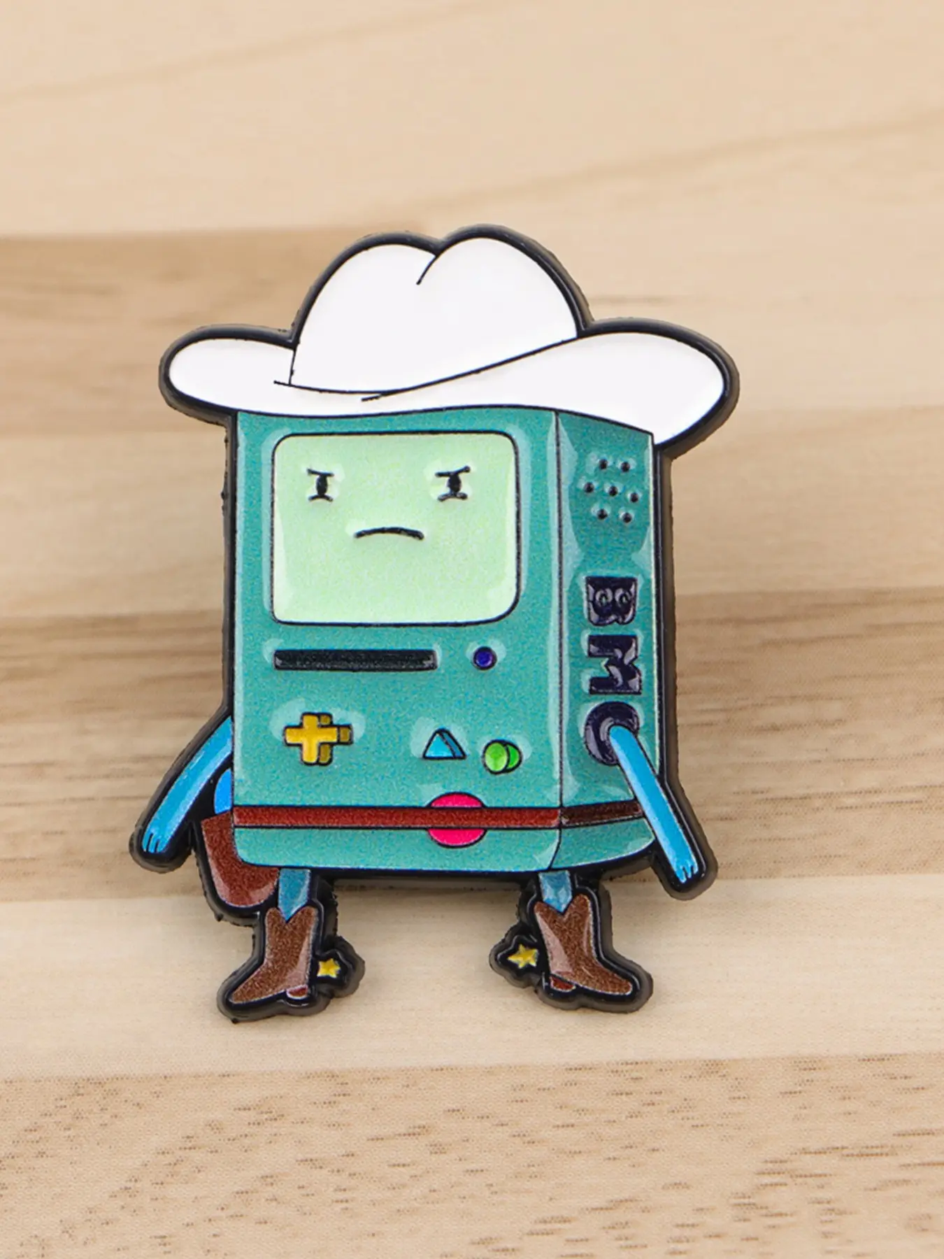 Cute Cartoon Character Brooch Pin Badge, Zinc Alloy Fashion Jewelry Accessory for Men & Women, All Season Casual Style