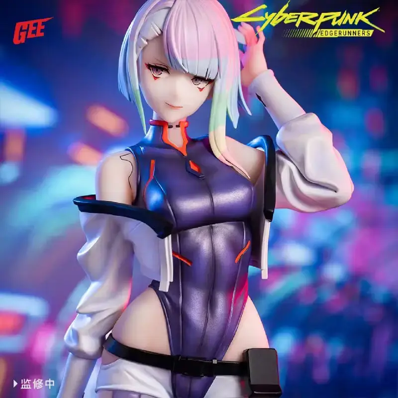 Original Animester Cyberpuk: Edgerunners Lucy 1/7 Anime Figure Model Collection Toys Gifts