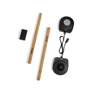 AeroBand PocketDrum2Max  Electric Air Drum Sticks, Pedals, Bluetooth, USB MIDI Function,Electronic Drum Set for Adults, Kids, Professionals, Gift Percussion Instrument