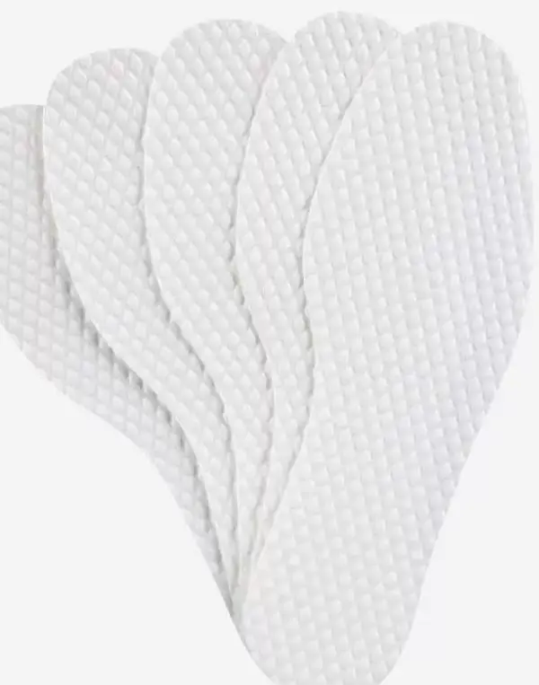 Disposable insoles for summer: sweat-wicking, breathable, and odor-resistant.