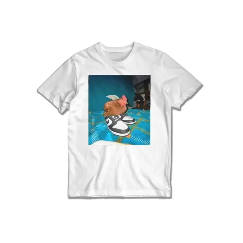 Dripped Out Chicken Shirt, Chicken with shoes t-shirt, tiktok chicken tshirt, chicken with money and shoes, meme shirt, meme t-shirts,Casual,women