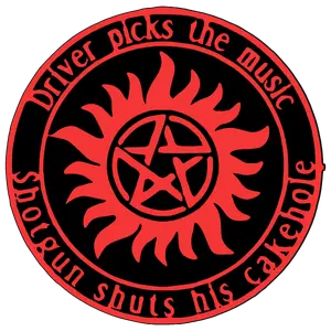 Driver Picks Music--=%2=- Car=%2=----=%2=- Decal=%2=-- for Music Lovers & Supernatural Fans bumpersticker bandit cardecal business--=%2=- car=%2=----=%2=- decal=%2=-- car decal