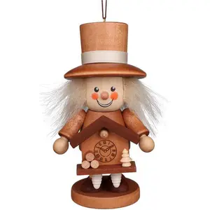 212 MAIN Alexander Taron Christian Ulbricht Forester Theme Ornament, Natural Look, 4.5x2.5x2", Home Decor, Birthday Gift