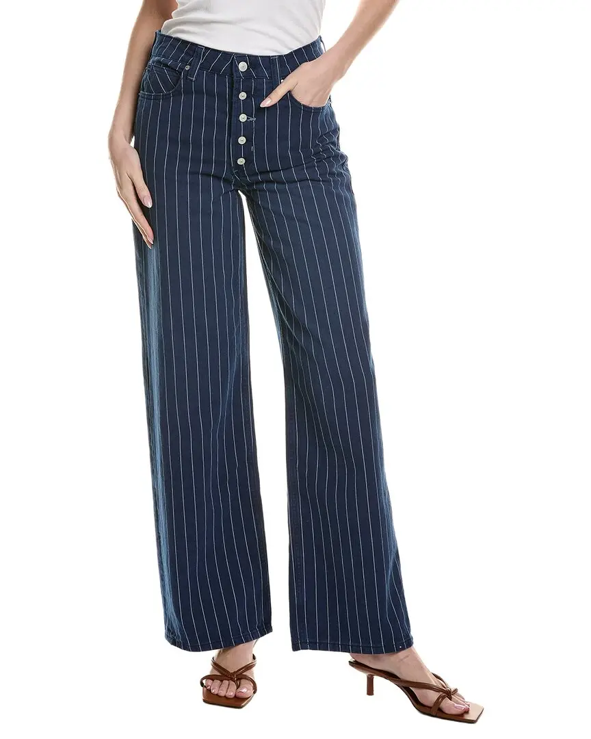 Free People We The Free Striped Nia Boyfriend Jean