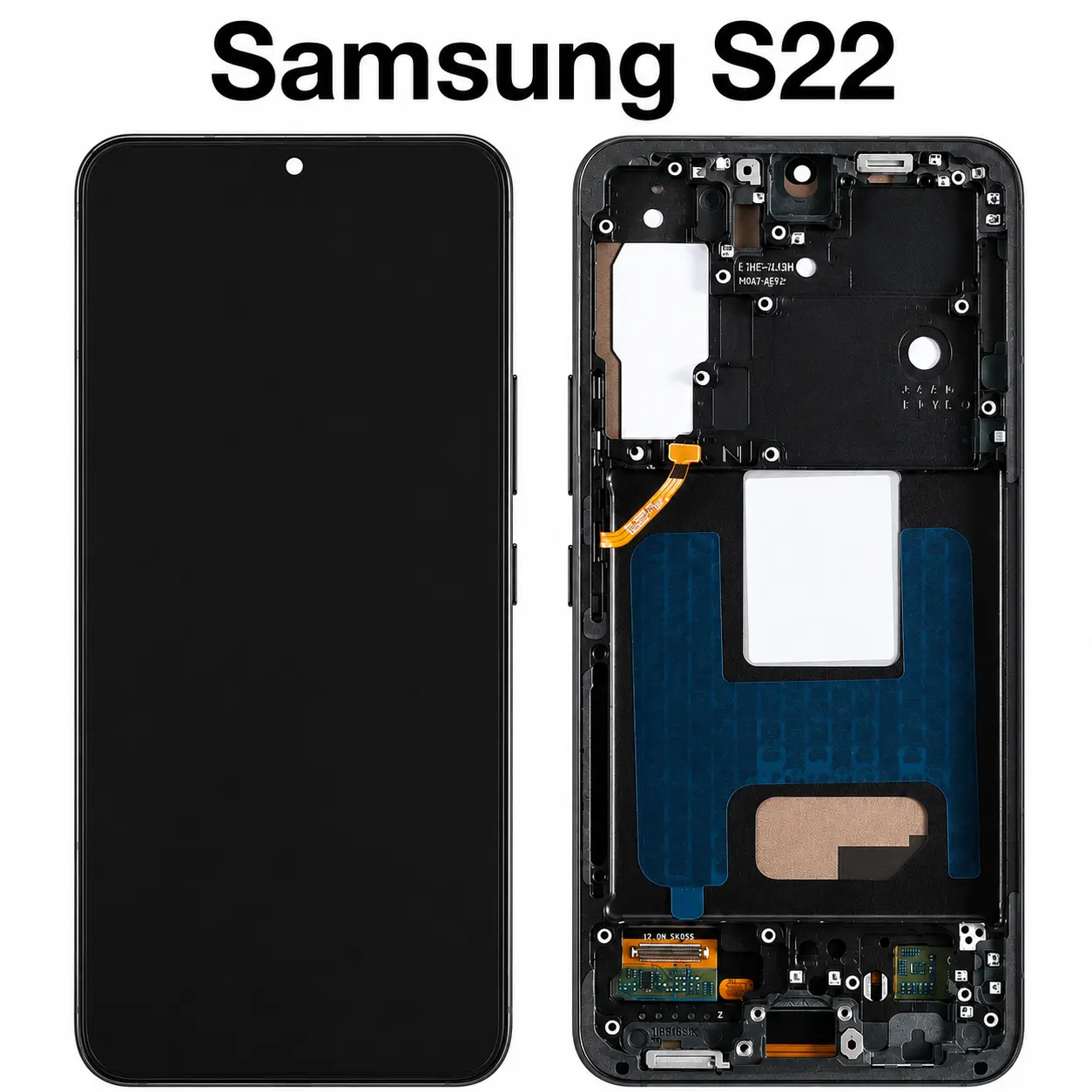 Samsung Galaxy S22 Replacement Screen, High-Quality Display Component for Mobile Phone Repair