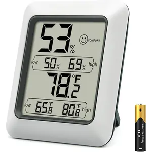 TP50 Digital Hygrometer Indoor Thermometer Room Thermometer and Humidity Gauge with Temperature Humidity (Previously )