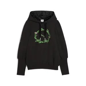 PUMA Womens X Wicked Elphie Relaxed Hoodie Casual Outerwear Casual - Black