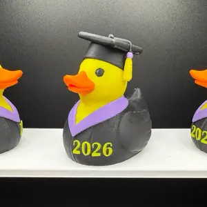 2026 Graduation Duck | 3D Printed Car Dashboard Decor | Class of 2026 Grad Gift