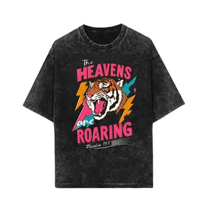 The Heavens Are Roaring Tshirt, 80s Faith Vibe Bible Verse Shirt, Religious Shirt, Christian Shirt, 80s Faith Shirt, 90s Aesthetic Clothing Cotton Top