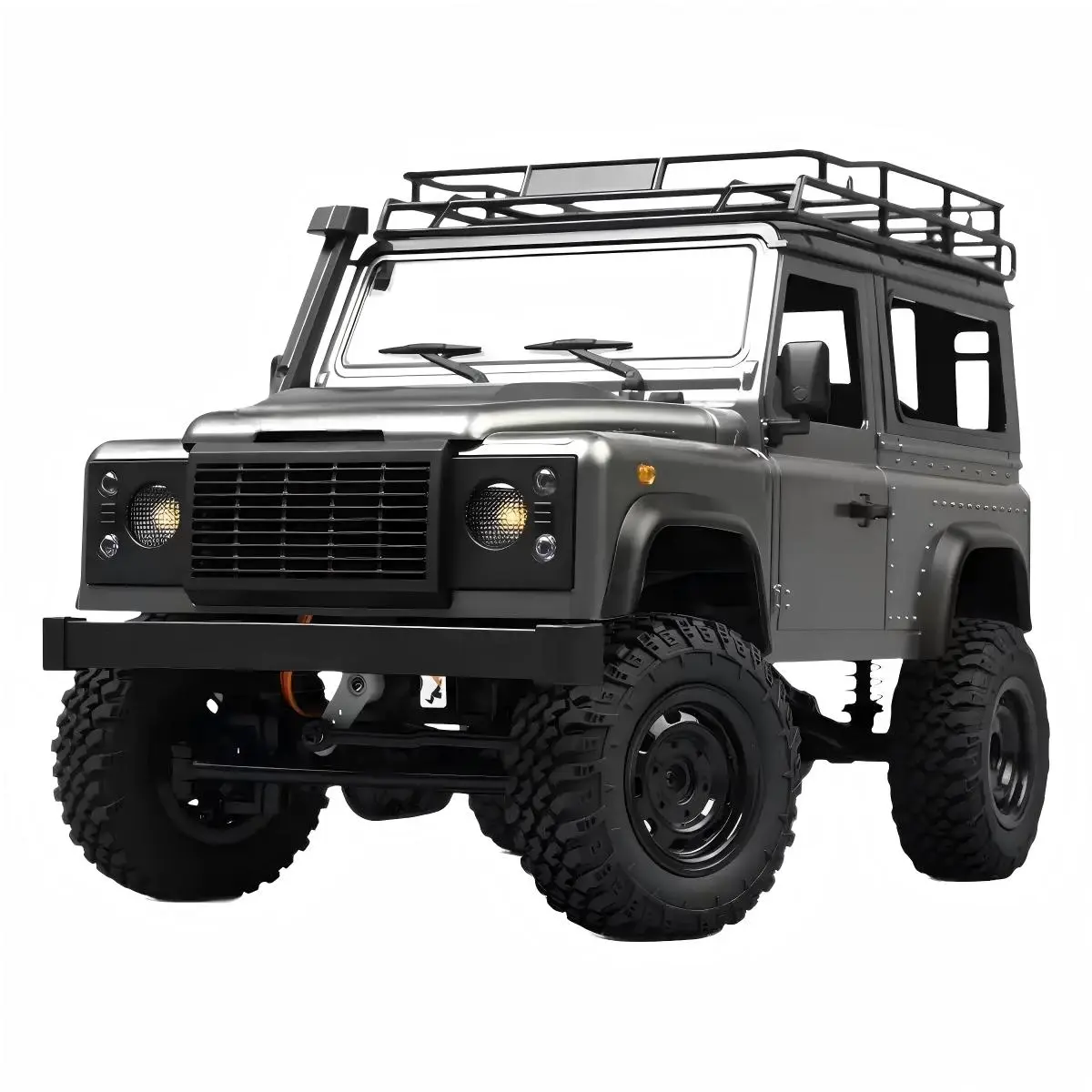 1/12 Scale 4WD Off-Road RC Crawler - 2.4Ghz Proportional Drive Remote Control Truck, Unisex Ages 12+ Hobby Toy with Upgraded Chassis, Built-In Li-Ion Battery, Classic Crawl Function